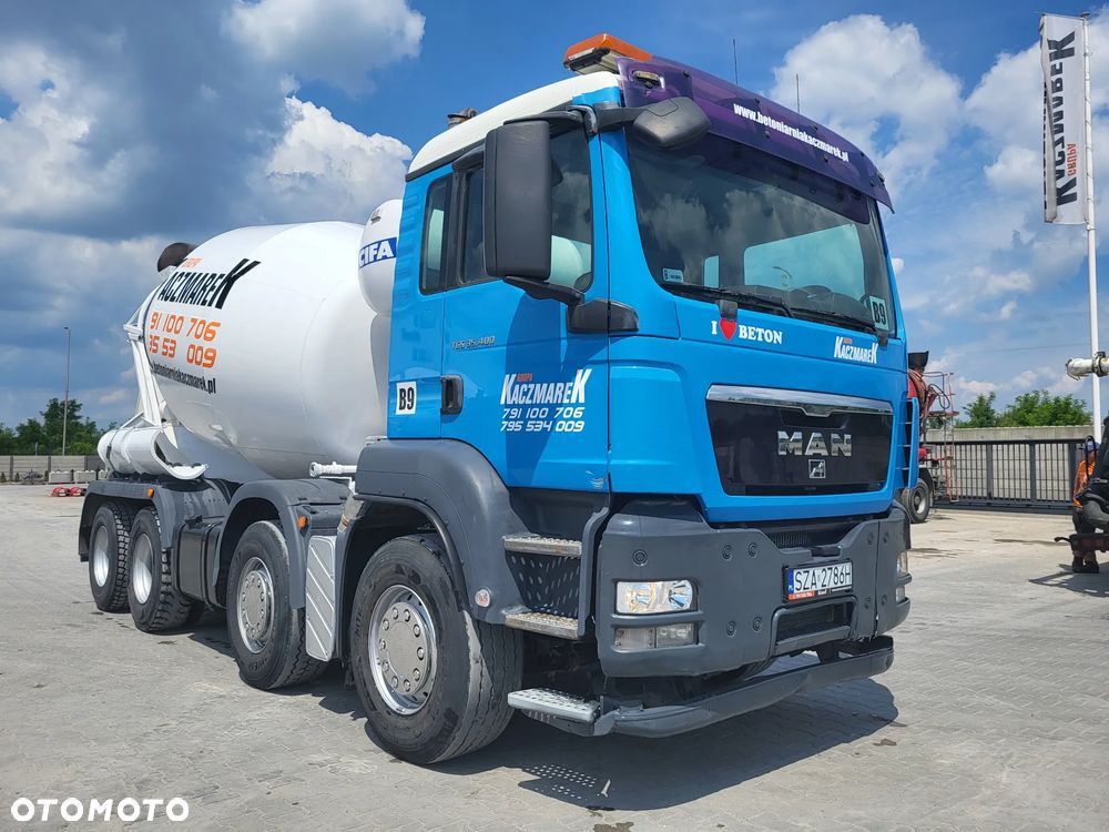 MAN TGS 35.400 Betonomieszarka | Zabudowa 9m3 CIFA - Cena 145.000 do negocjacji - 4