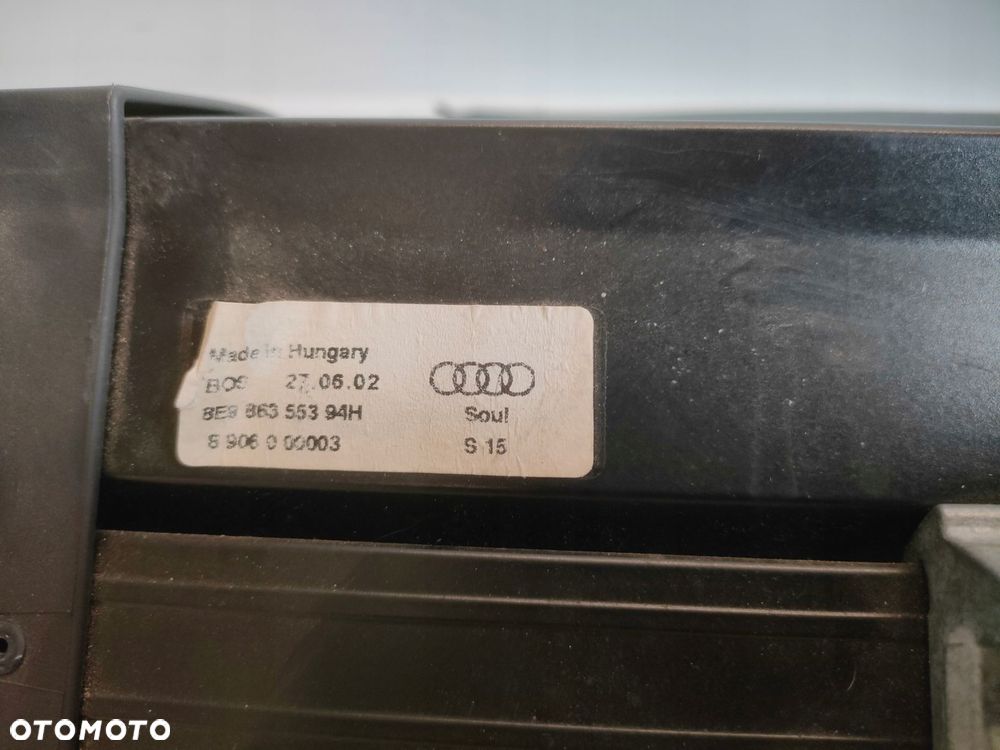 AUDI A4 B6 ROLETA BAGAŻNIKA CZARNA - 4