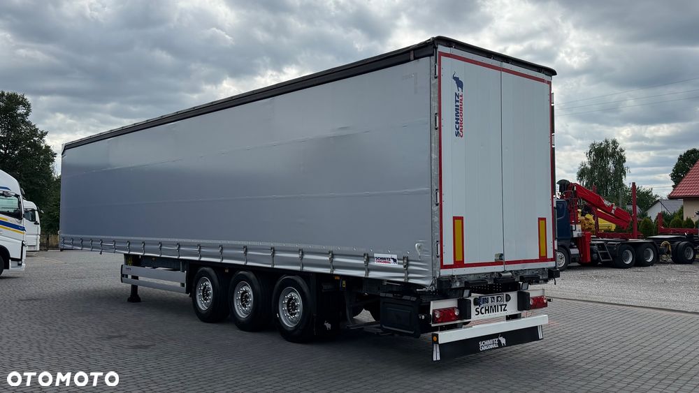 Schmitz Cargobull STANDARD * DACH PODNOSZONY * OŚ PODNOSZONA * RAMA OCYNKOWANA * FIRANKA - 9