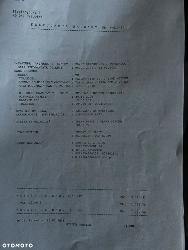 Volkswagen Passat 1.9 TDI DPF BlueMotion - 27