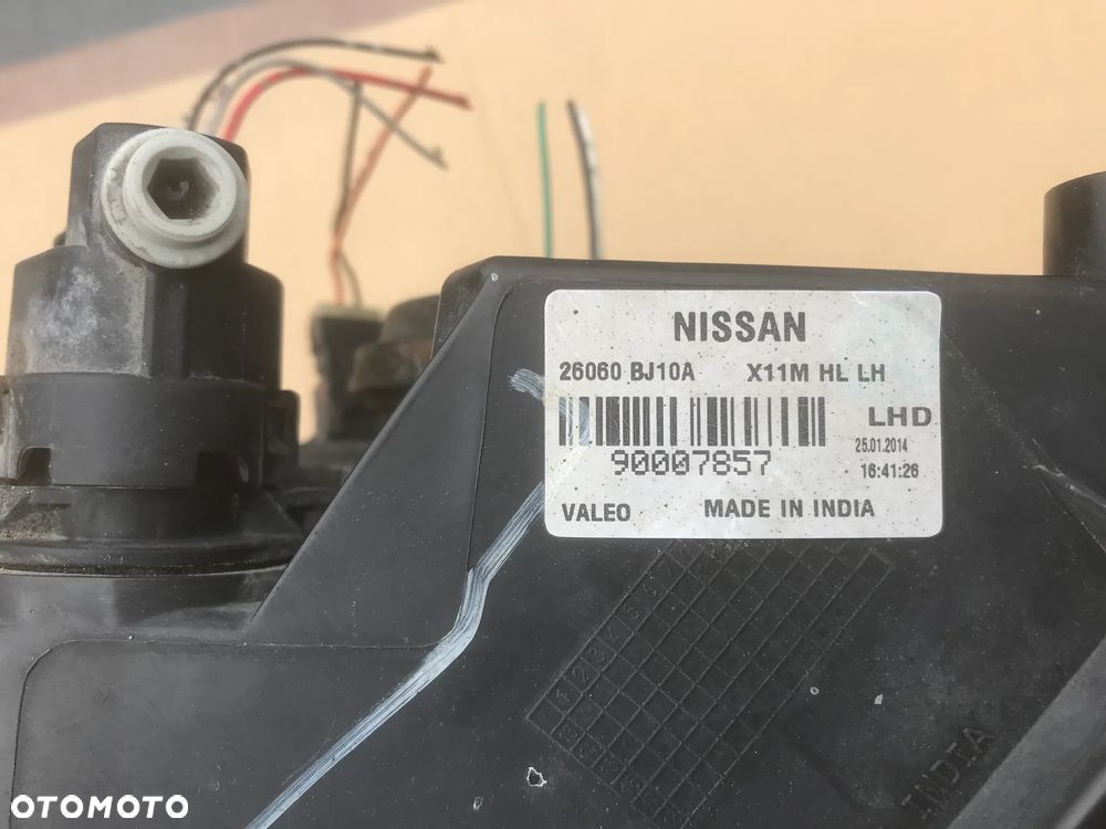 Nissan NV200 09-19 Lampa Reflektor Lewy Przód 26060-BJ10A - 2