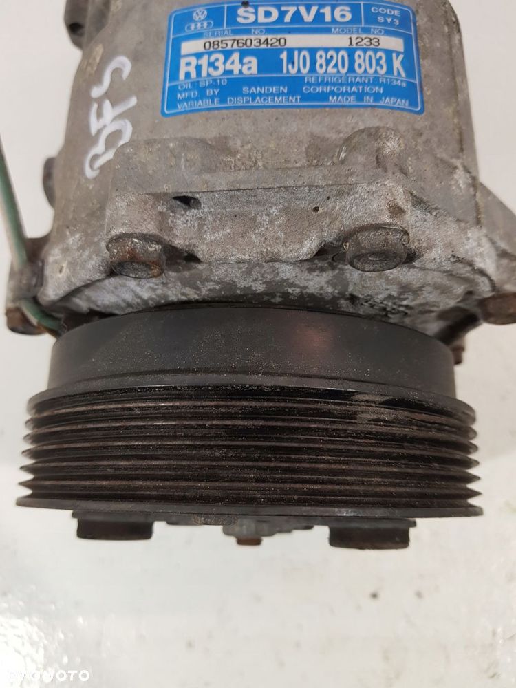 sprężarka klimatyzacji 1j0820803k vw skoda audi 1.6b bfs - 7