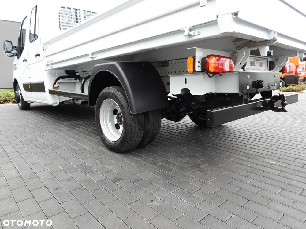 Renault MASTER  WYWROTKA PODWÓJNA KABINA DOKA 6 MIEJSC TEMPOMAT LEDY BLIŹNIACZE KOŁA KLIMATYZACJA  130KM - 16