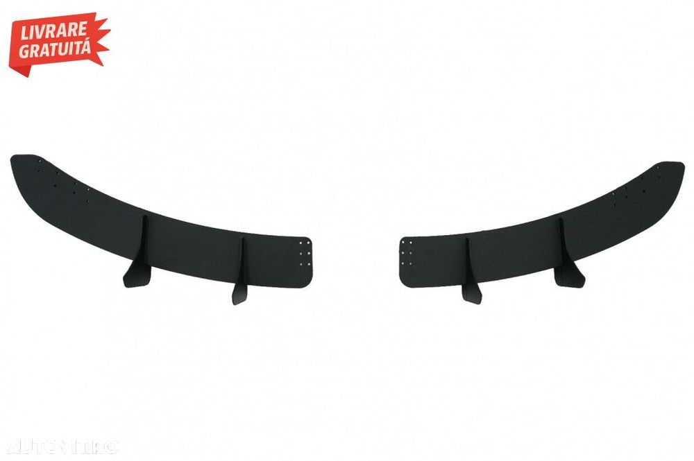 Extensie Difuzor Bara Spate VW Golf VI 6 R20 (2008-2013) Negru - 2