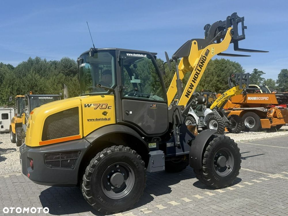 New Holland W70C Compact Widły + Łyżka Jak Nowa 1000 mth Klimatyzacja - 30