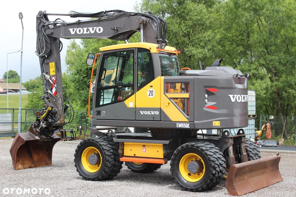 Volvo EWR150e SPROWADZONA/ROTOTILT/NOWE OPONY - 1
