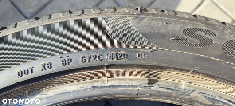 OPONY ZIMOWE 285/40R22 110V PIRELLI SCORPION WINTER (4420) Zadarty rant ochronny 2 SZTUKI PARA - 7