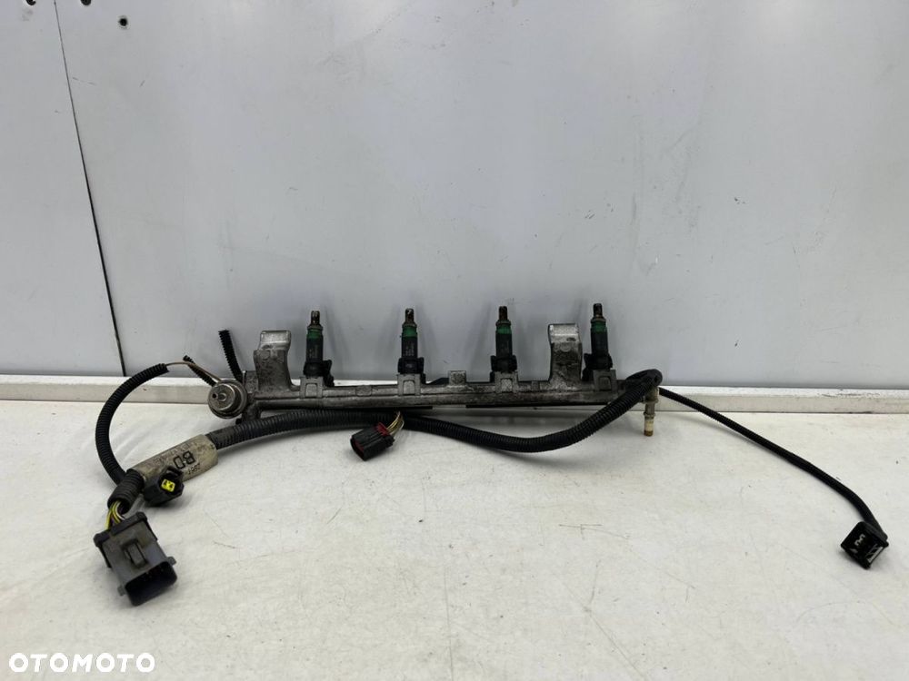 Listwa wtryskowa Mazda 2 Focus Fiesta 1.6b 1.4b 1.25b wtryski wiązka 98AG-14A390-LB - 1