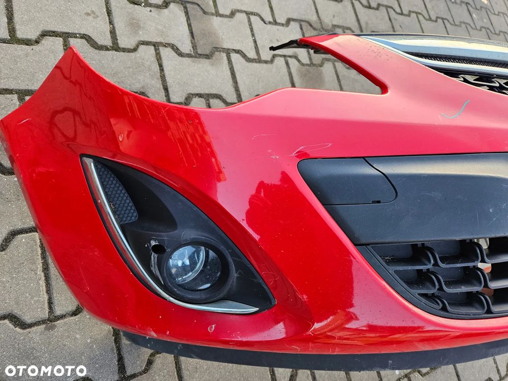 Opel Corsa D lift zderzak przód przedni - 3