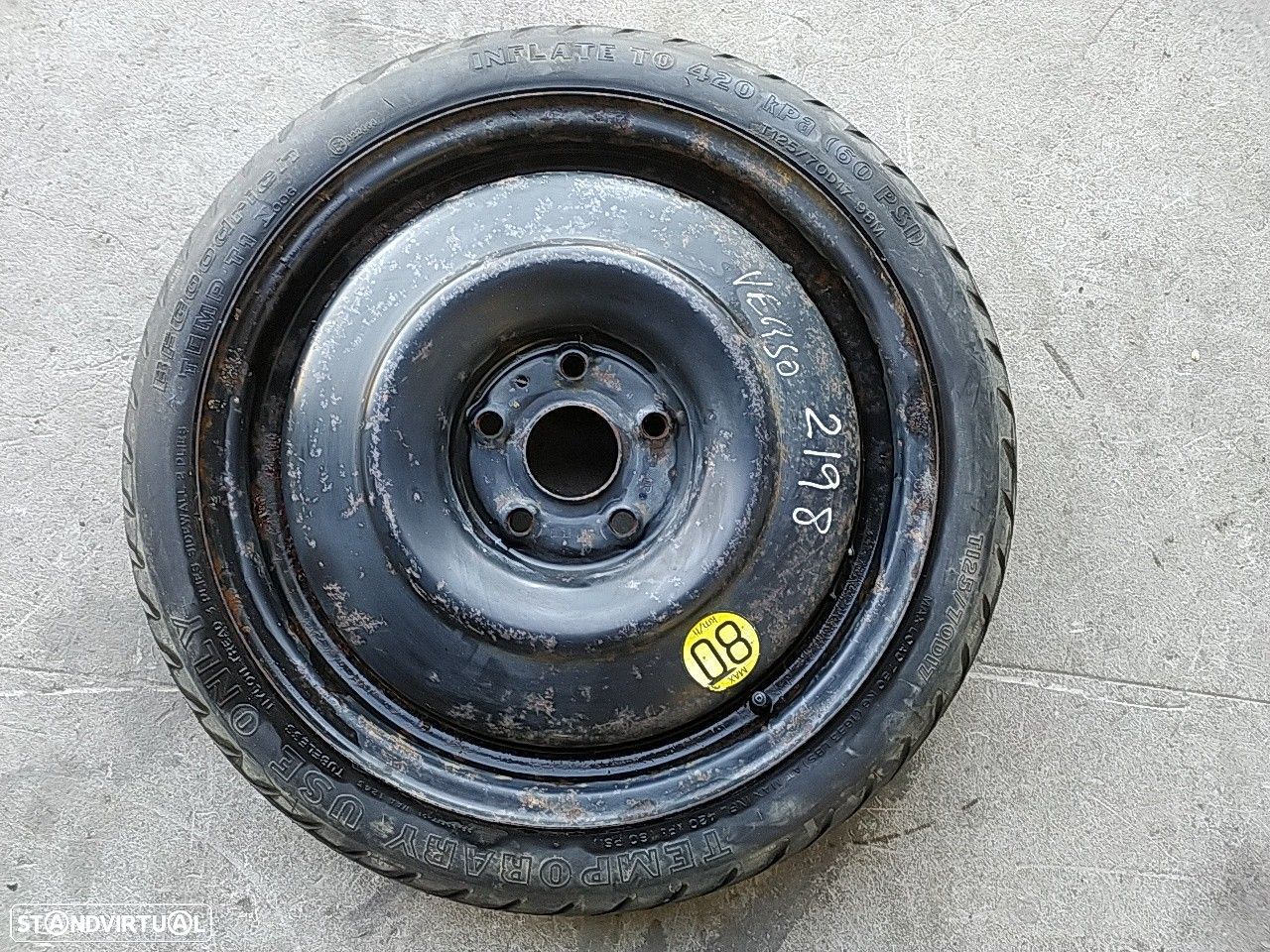 Pneu Sobresselente Toyota Corolla Verso (Zer_, Zze12_, R1_) - 1