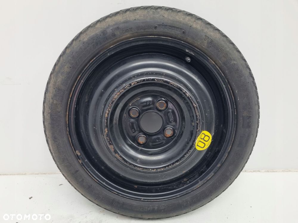 KOŁO DOJAZDOWE Toyota Yaris II dojazdówka 125/70 D15 R15 4x100 2150669 - 13