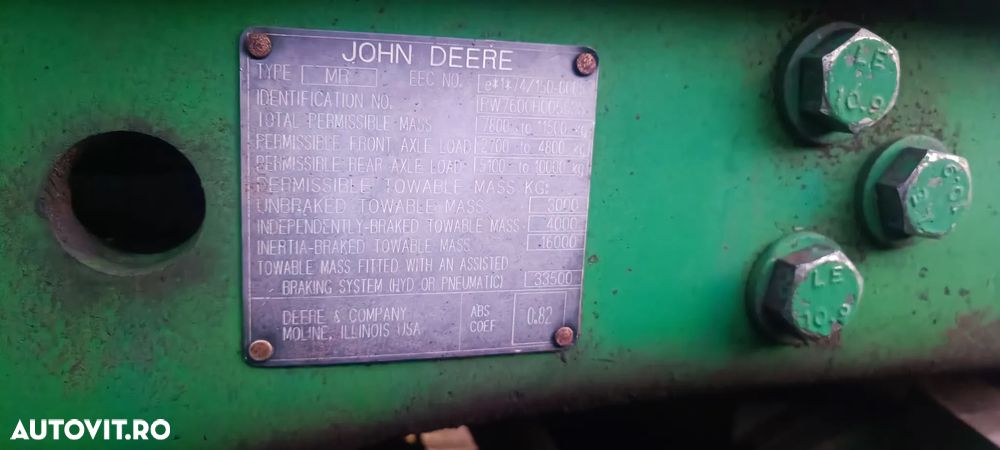 John Deere 7600 - 4