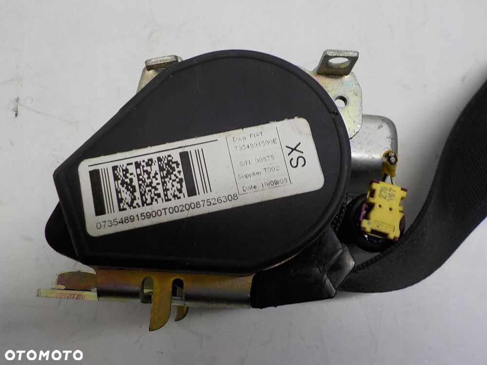 FIAT FORINO III PAS BEZPIECZEŃSTWA NAPINACZ LEWY PRZÓD 7354391590E - 3