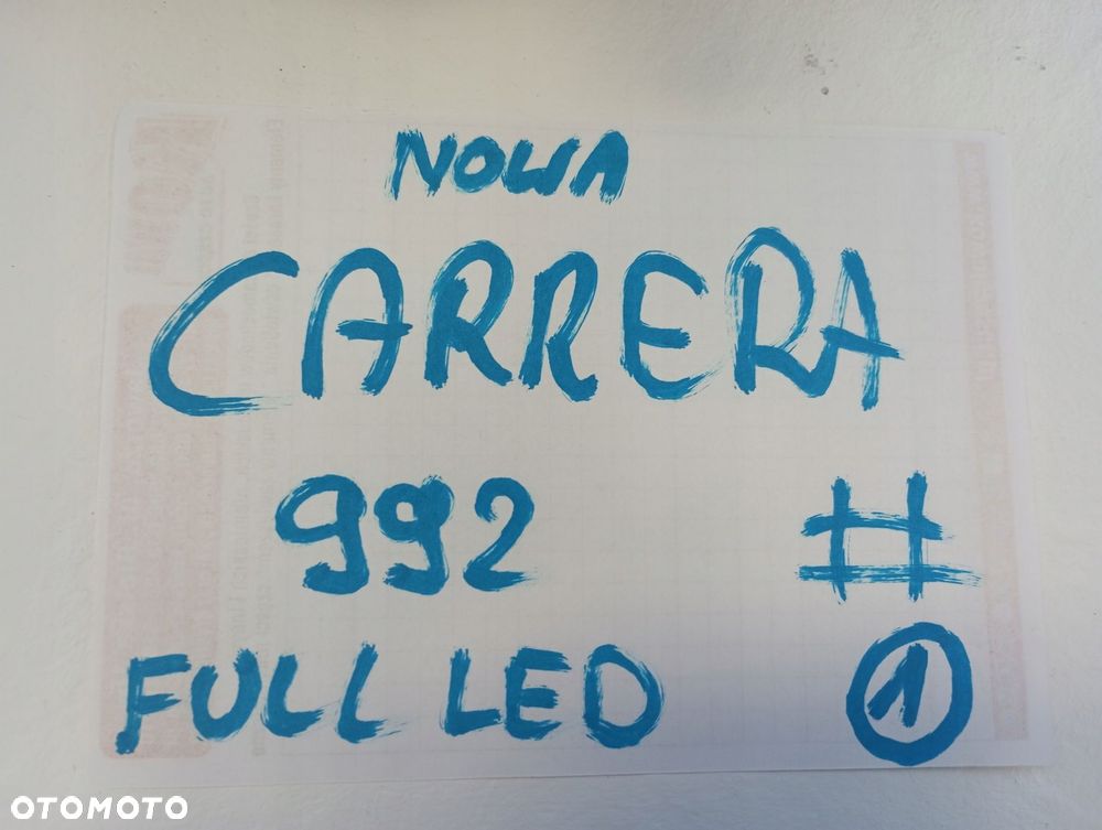 REFLEKTOR LAMPA FULL LED LEWA PORSCHE CARRERA 992 LIFT 992941015AE - 8