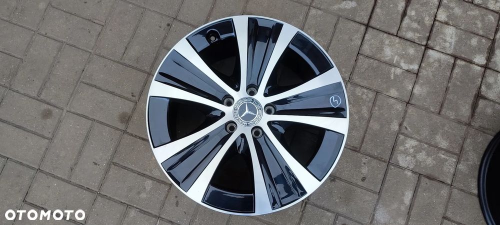 FELGI ALUMINIOWE 5x112 2x8Jx18 CALI ET43 fi 66,6 STOPNIOWANE 2x9J 18 CALI ET 52,5 MERCEDES W 213 4 SZTUKI KOMPLET - 11