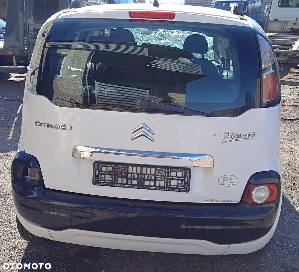 Zderzak tył Citroen C3 Picasso 1.4 VTI 2011 Benzyna lak. EWPB - 2