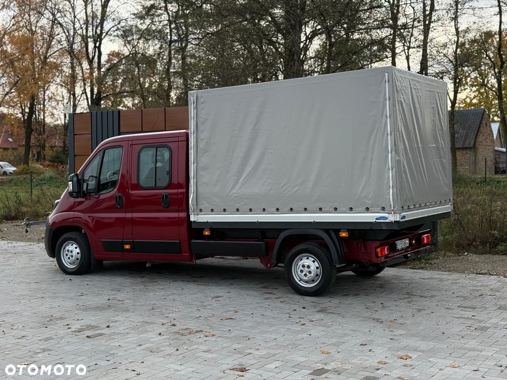 Peugeot Boxer 2.2 HDI / 123.900KM 2020R / Doka Brygadówka Podwójna Kabina 7-osobowa / Bezwypadkowa - 13