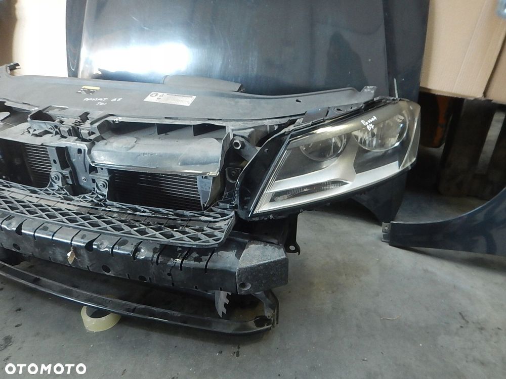 kompletny przod passat b7 li7f maska zderzak błotniki lampy pas europa - 12