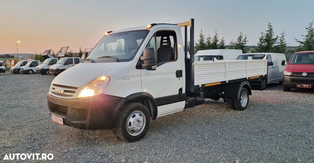 Iveco Iveco daily 35c15,  3000cc, 150cp, basculabil 3 parti, 4,2m, cat B, arcuri contraarcuri, bari torsiune, 2 cilindri  basculare de forta, 07/2009. - 34