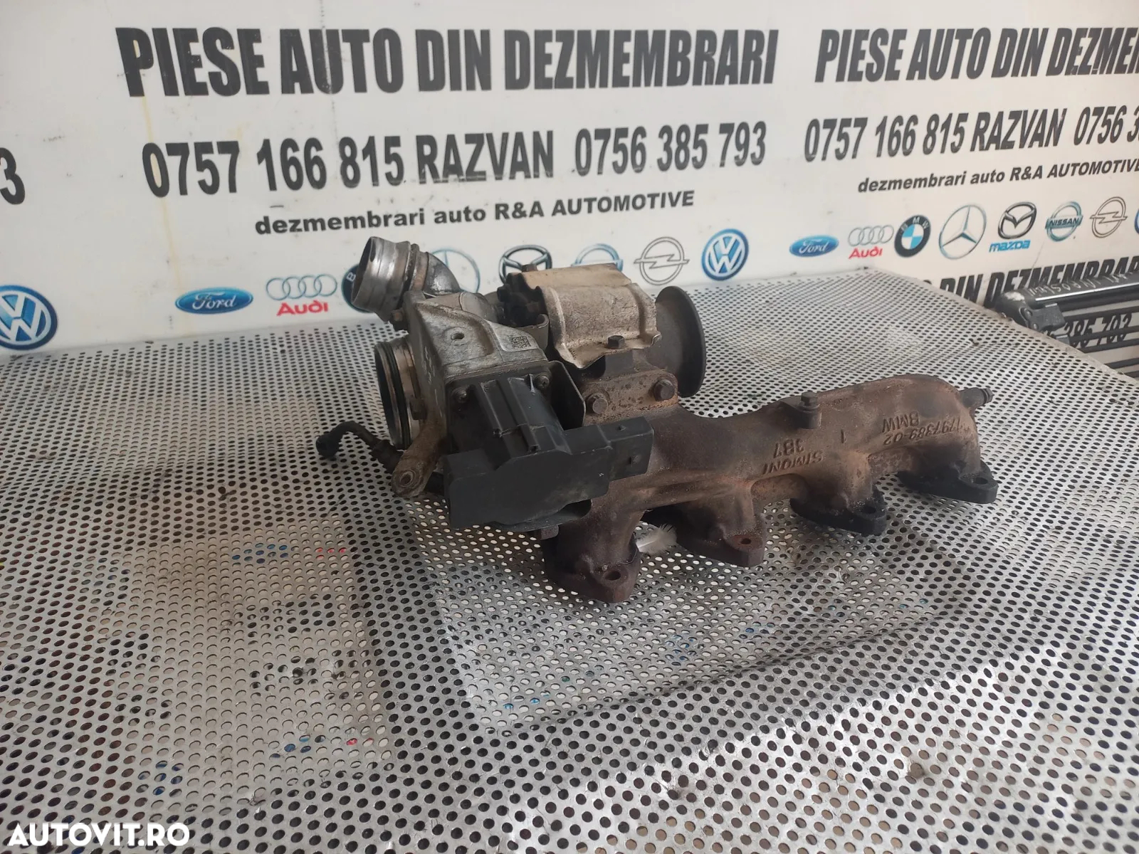 Turbina Turbo Turbosuflanta Bmw X3 E83 X1 E84 2.0 D Motor N47 177 Cai Cod    E90 E91 E87 E60 Etc. D - 5
