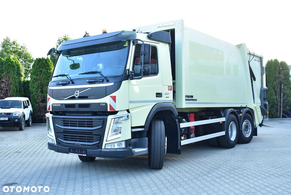 Volvo FM 410 Śmieciarka FAUN Variopress/ Wrzut uniwersalny Zoeller/ Euro 6  / Müllwagen/ Garbage Truck/ Sprowadzona z Niemiec ! - 7