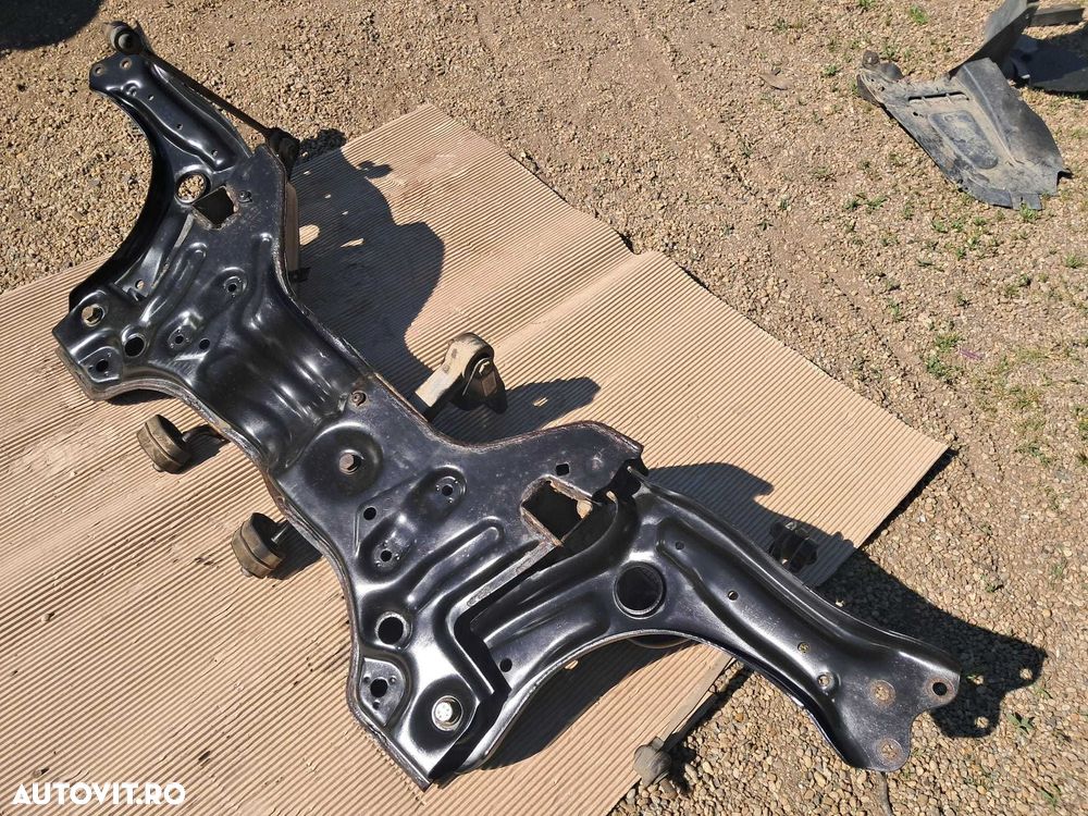 Skoda Rapid 2012-2019, cadru motor complet cu bascule, tampon si bara stabilizatoare - 4