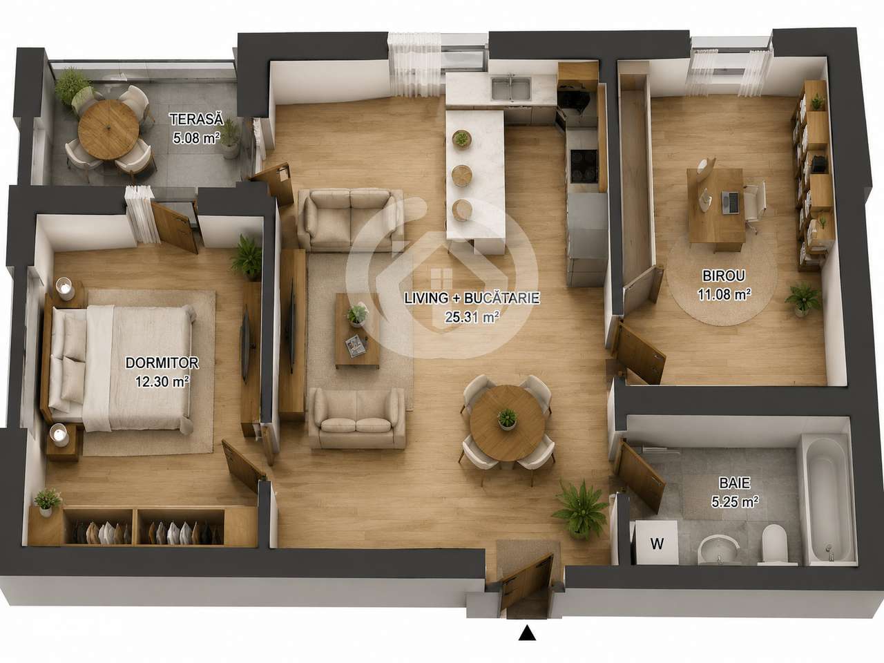Apartament Modern 3 Camere | DaVinci Homes | Sibiu Vest — fotografia 3