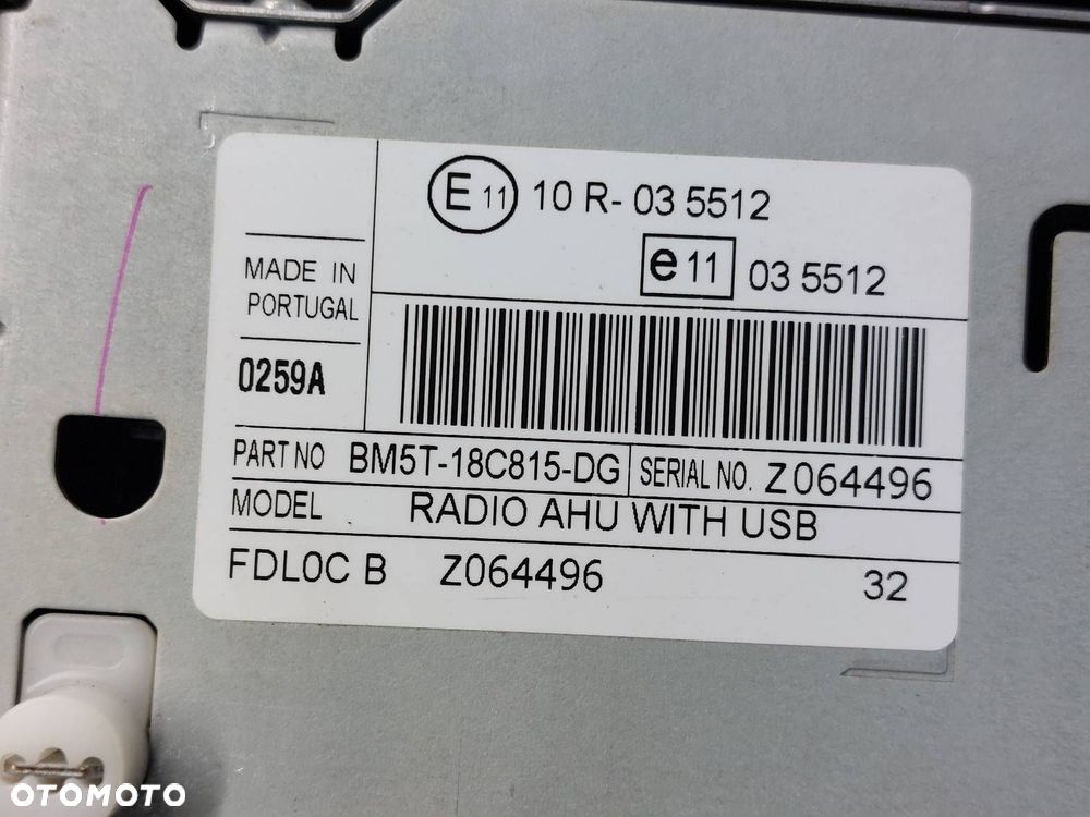 RADIO ODTWARZACZ WYŚWIETLACZ FORD FOCUS MK3 AM5T-18B955-AG - 7