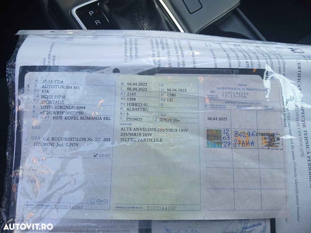 Kia Sportage 1.6 T-GDI HEV 6AT 4x2 Style - 22