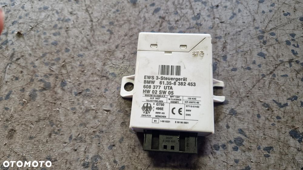 BMW E39 E46 MODUŁ EWS 8382453 - 1