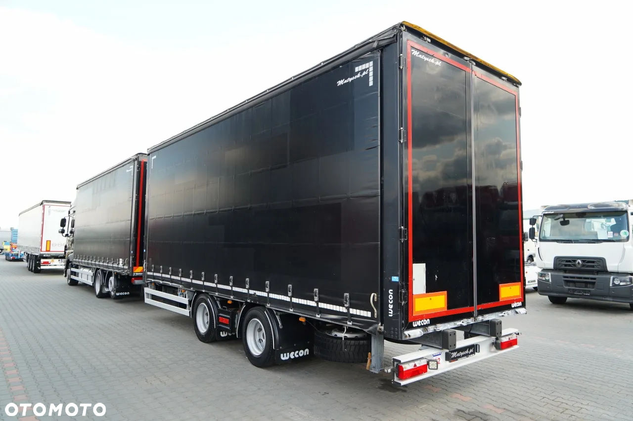 DAF XF 480 / ZESTAW TANDEM / 120 M3 / PRZEJAZDOWY / KLIMA POSTOJOWA / 2019 ROK / PO KONTRAKCIE SERWISOWYM - 2