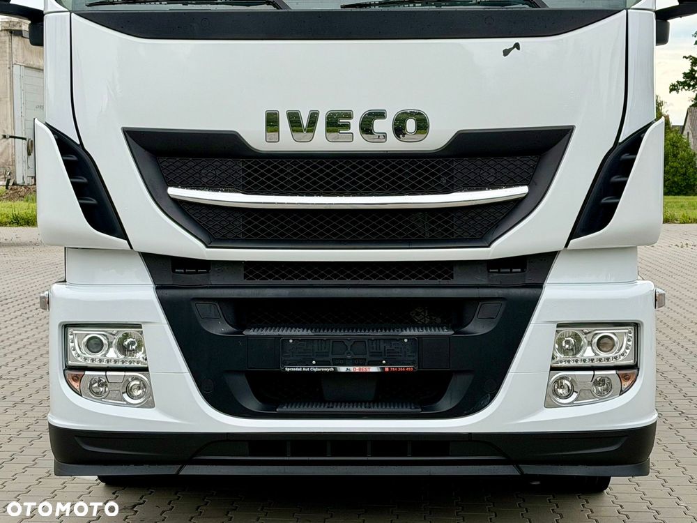 Iveco STRALIS 420 / HI-WAY / KONTENER / WINDA / 7.95 DŁ / AUTOMAT / 470 TYŚ KM / 2017 ROK / 8 350 KG ŁADOWNOŚCI - 12