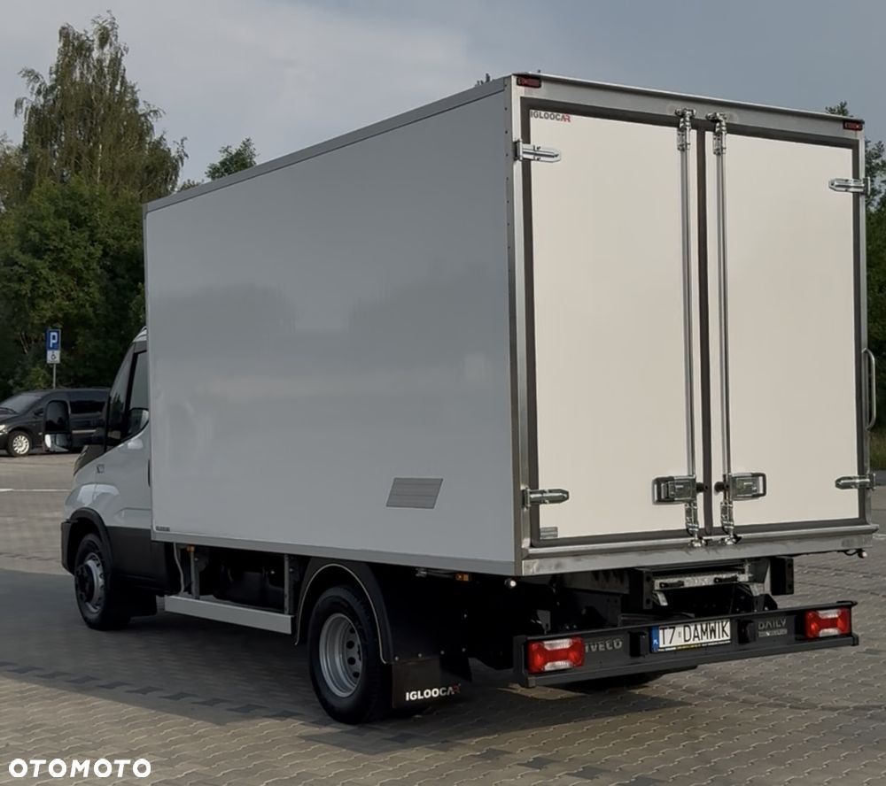 Iveco Daily‼️72C18‼️2021r 3.0 HI-MATIC Chłodnia/Mroźnia zakres -32C THERMO KING V-500 MAX Źródło Zasilania 400V Grube Ściany/Podłoga Przegroda komorowa‼️ Full LED na bliźniaku Salon Polska DMC7200kg - 5