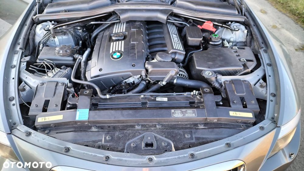 BMW E63 E64 LCI LIFT 630i 3.0i N53B30A 272KM SPACEGRAU METALLIC / SILBERGRAU A52 A52/7 części - 9