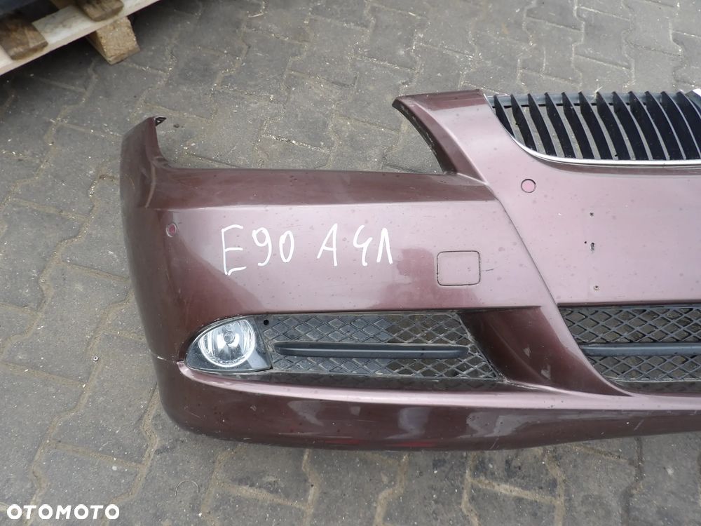 BMW - E90 - KOLOR A41 - ZDERZAK PRZEDNI - DEMONTAŻ - ORYGINAŁ - 2