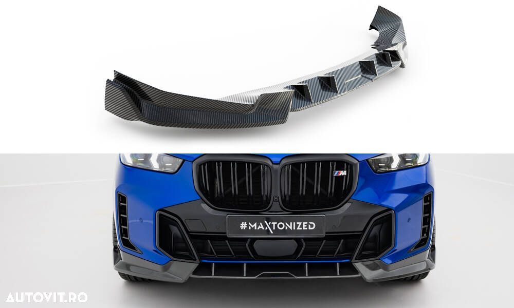 Pachet Exterior Prelungiri compatibil cu BMW X5 G05 LCI Maxton Design Carbon - 31