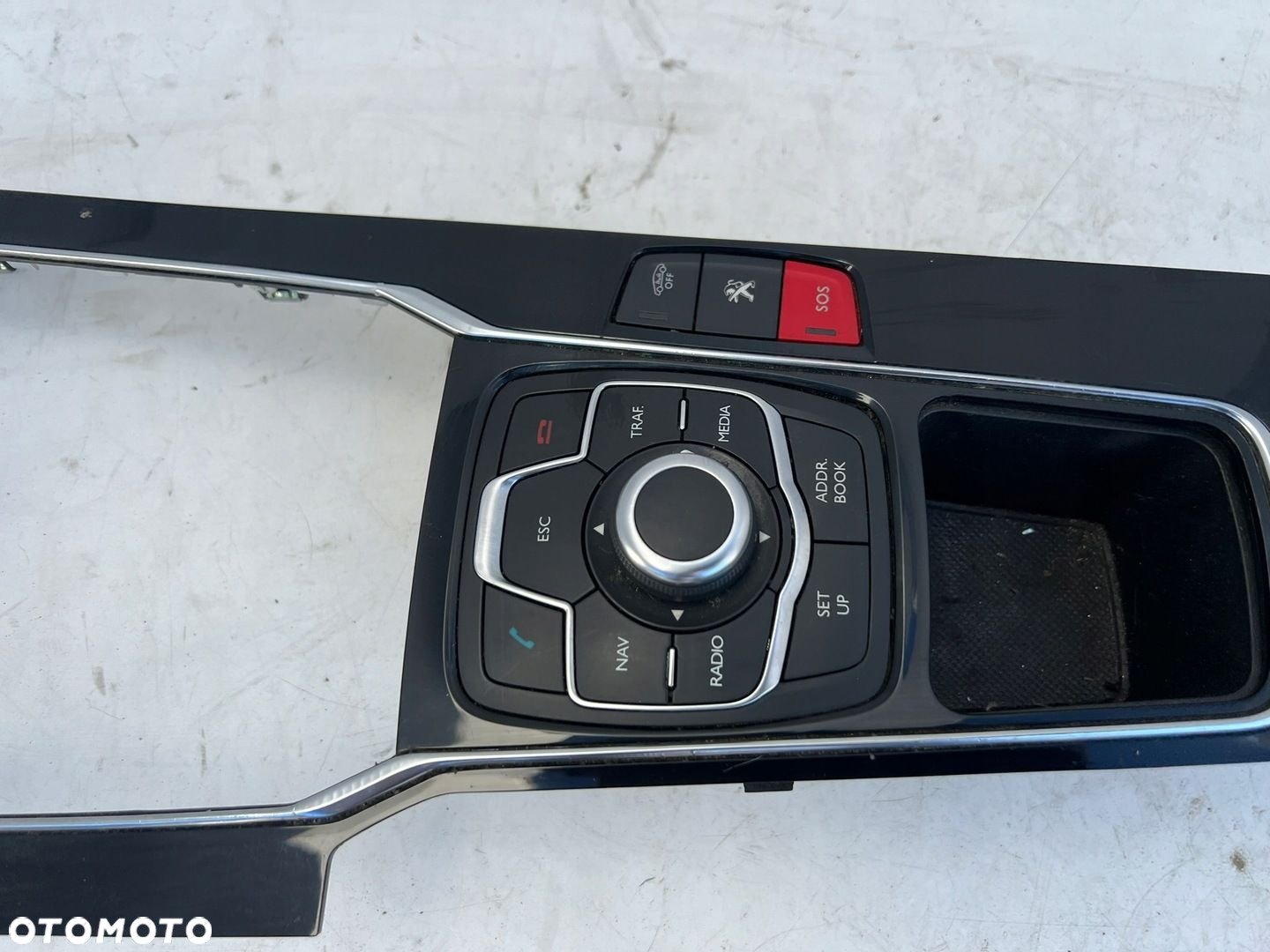 RAMKA OSŁONA LEWARKA BIEGÓW DEKOR PEUGEOT 508 I 1 9686453977 - 3
