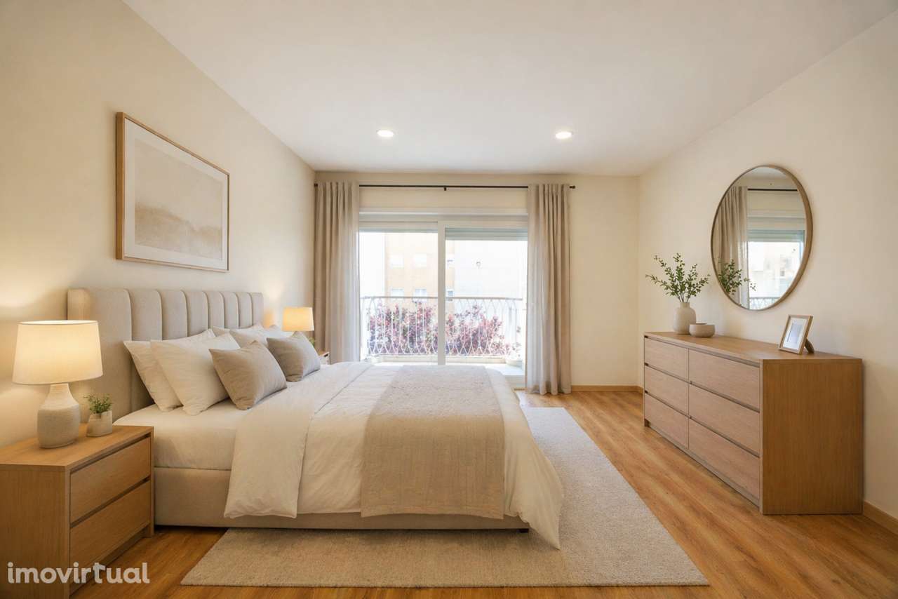 Apartamento T2 | Matosinhos | Metro | Renovado | Varandas | Possibilid - Grande imagem: 2/33