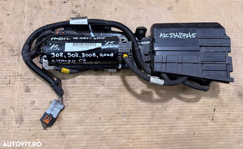 Modul comanda start,stop PEUGEOT, CITROEN an 2013-2025 - 3