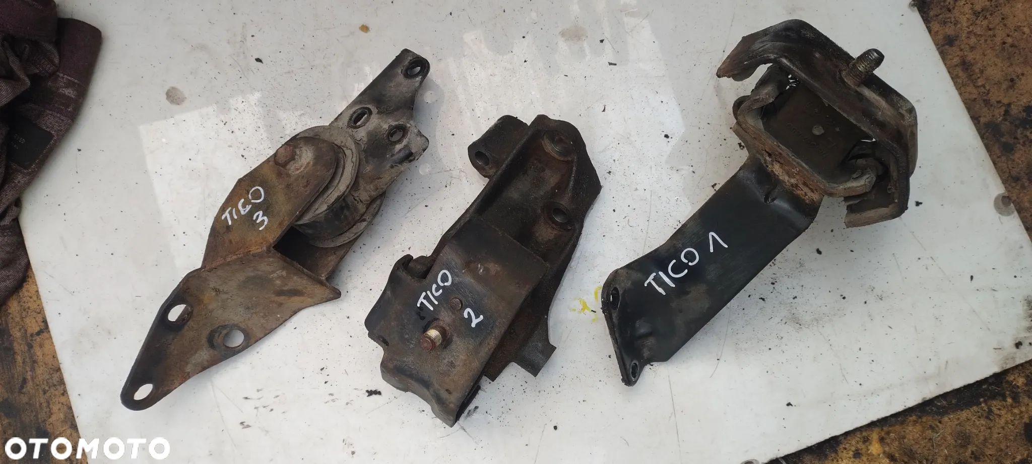 DAEWOO tico łapa poduszka silnika skrzyni biegów - 1