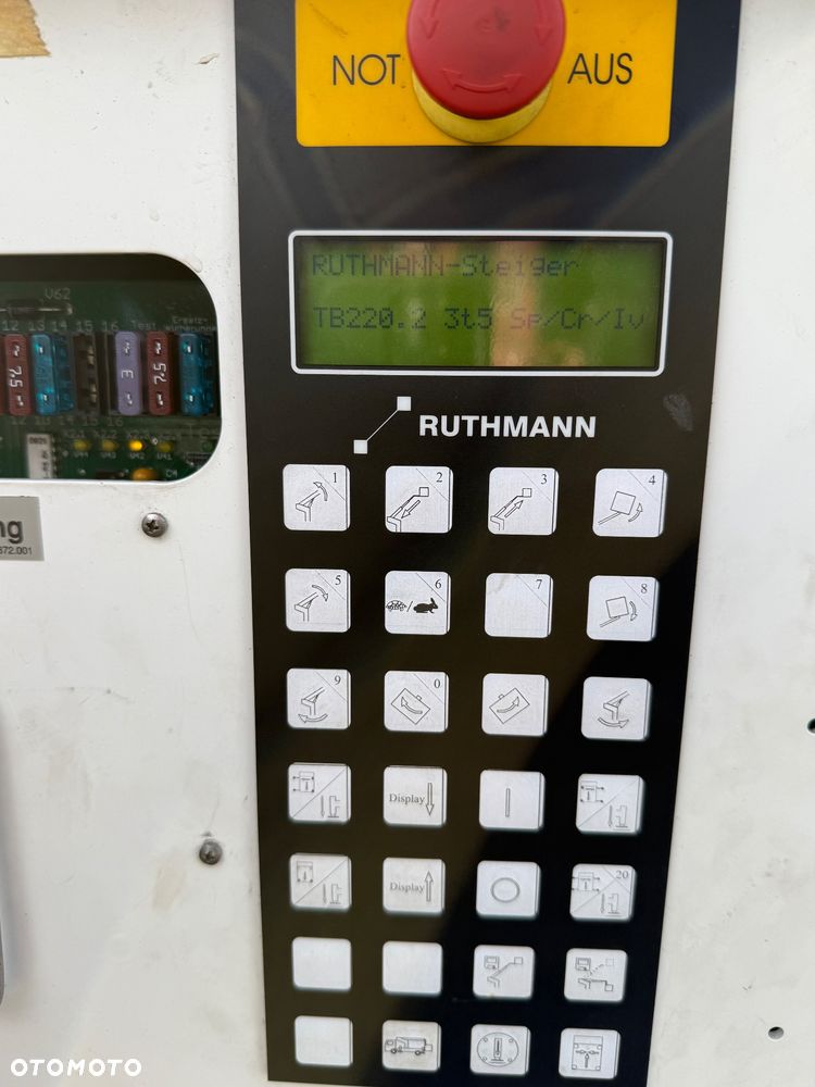 Mercedes-Benz Podnośnik Koszowy Zwyżka Ruthmann TB220 22 metry 14 w Bok Udt jak Wumag Multitel Gsr - 25