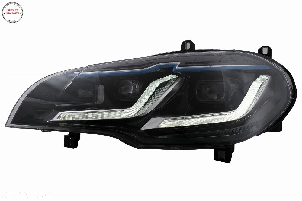 Faruri Full LED BMW X5 E70 (2007-2014) Conversie de la HID la LED- livrare gratuita - 3