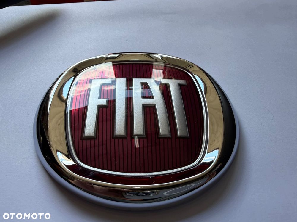 logo emblemat znaczek fiat 12 cm 120mm tył przód ducato scudo doblo nowy - 4