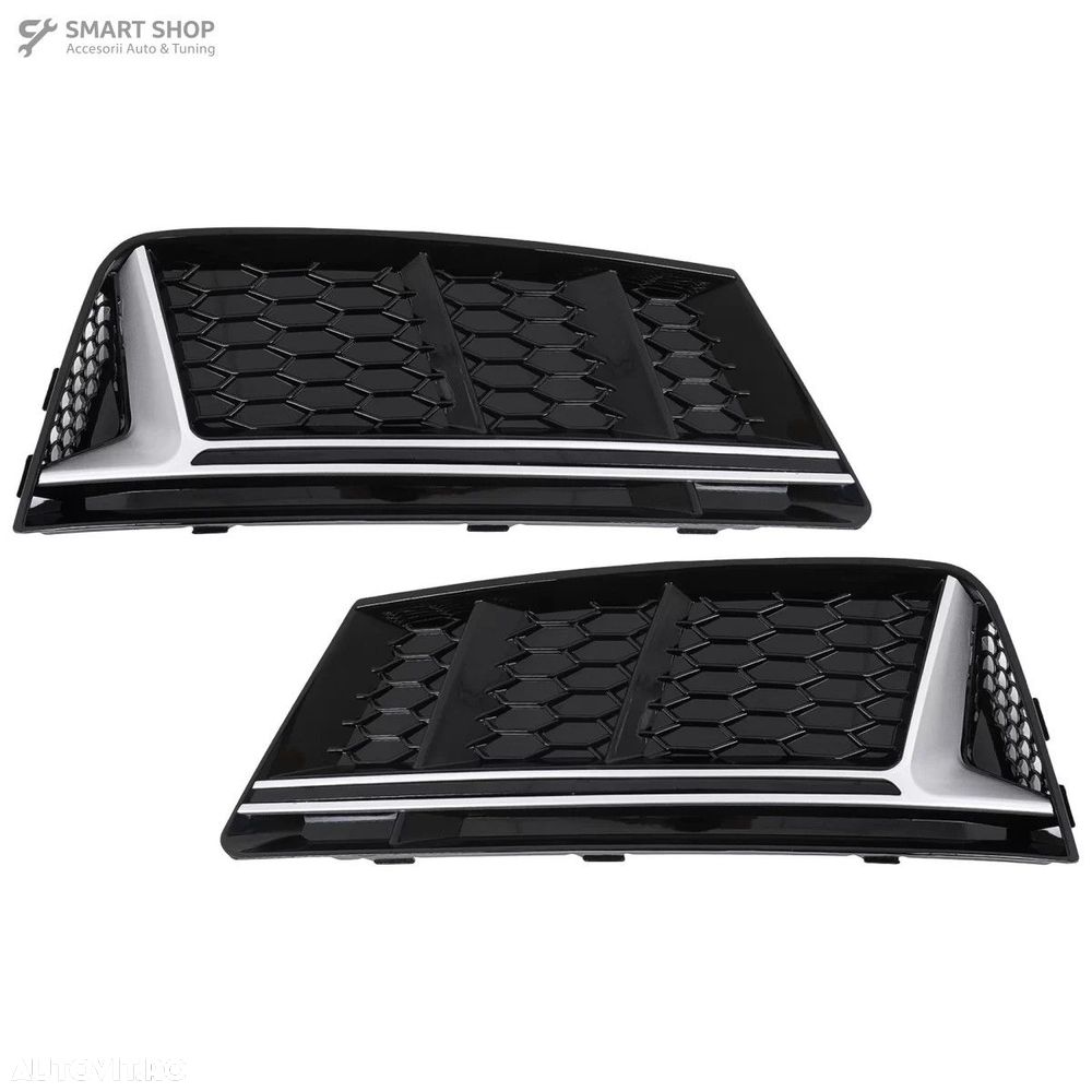Grile Laterale Audi A4 B9 Sedan Avant (2016-2018) RS4 Design - 1