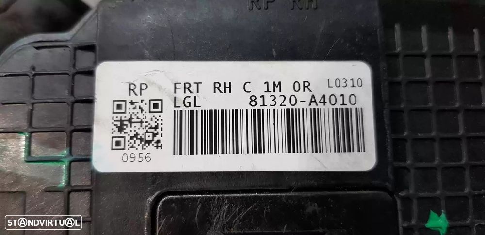 FECHADURA PORTA FRONTAL DIREITA KIA CARENS IV 2017 -81320A4010 - 1