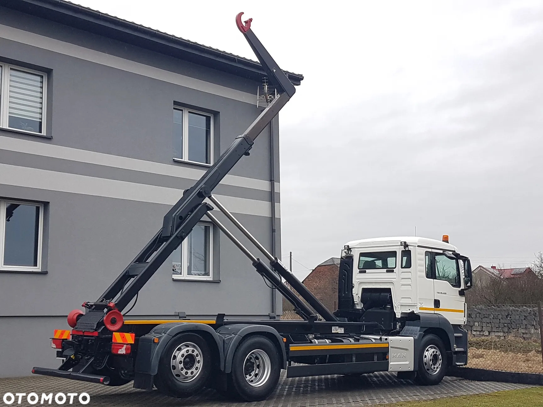 MAN TGS 26.420 E6 HAKOWIEC HS20 6x2 3-OSIE KLIMA - 4