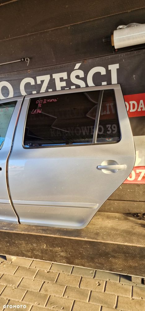 DRZWI LEWE PRZÓD TYŁ SKODA OCTAVIA II LIFT KOMBI LA7W - 10