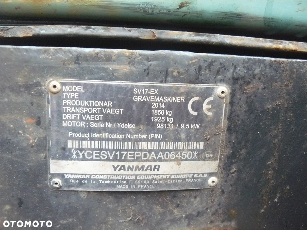 Yanmar EX 17 - 11