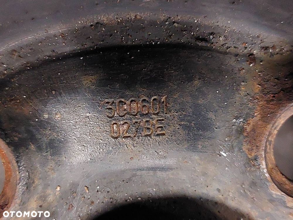FELGA STALOWA 4SZT 5x112 6,5Jx16 ET42 FI57,1 VW AUDI SKODA 3C0601027BE - 4