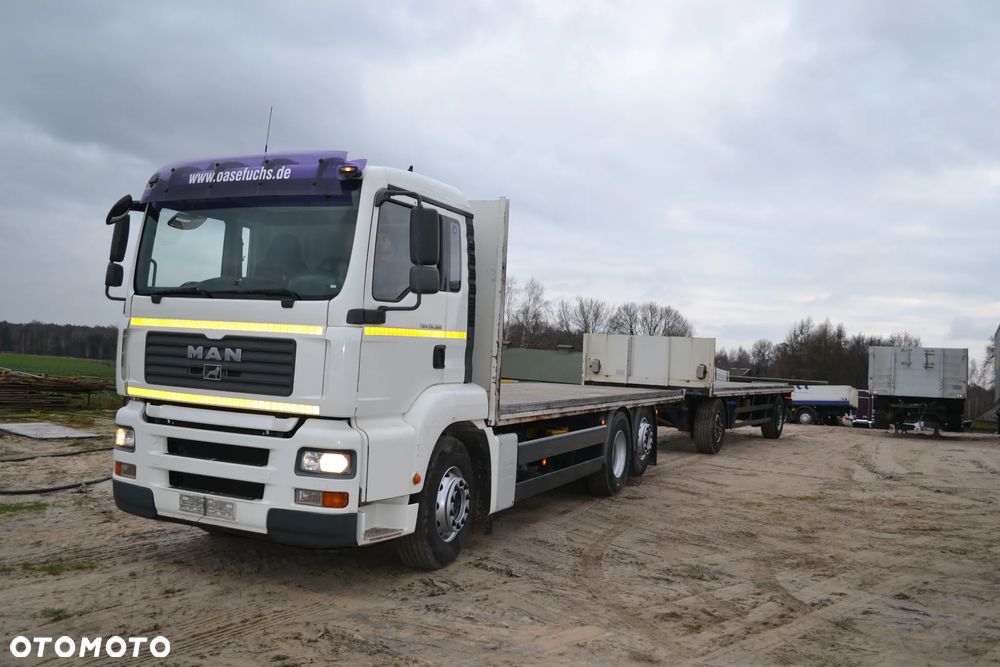 Schwarzmuller PLATFORMA dł. 7.32 m GRUBA RAMA WACHACZ REGULOWANA DŁUGOŚĆ DYSZLA - 13